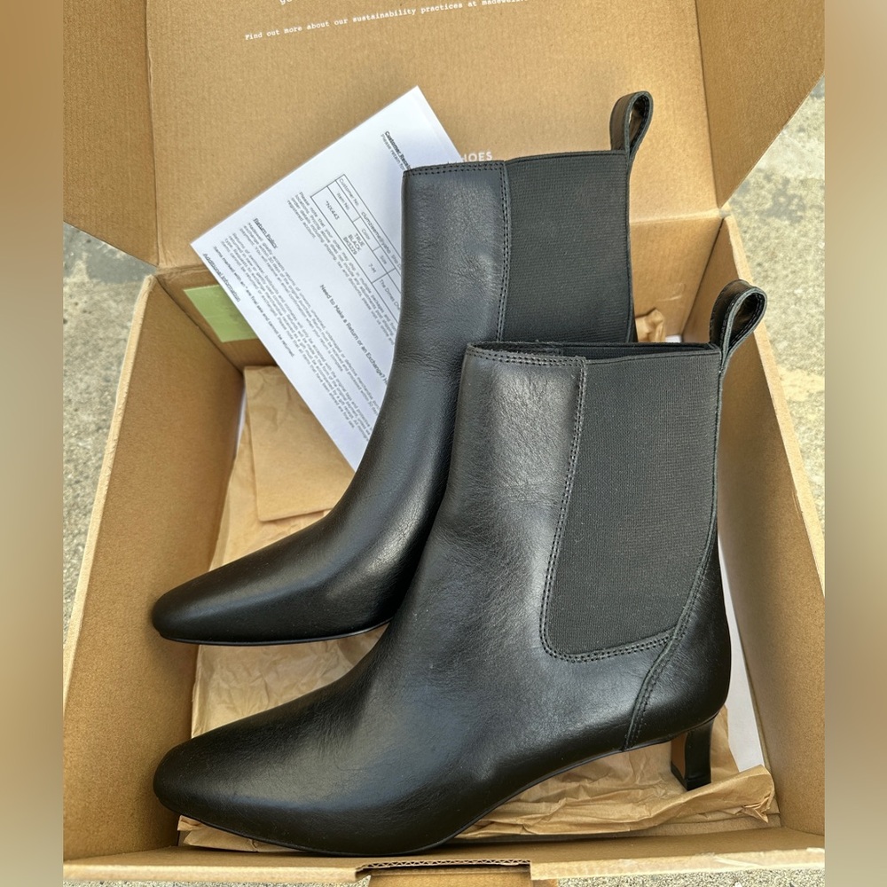 Madewell Dimes Booties Like New
